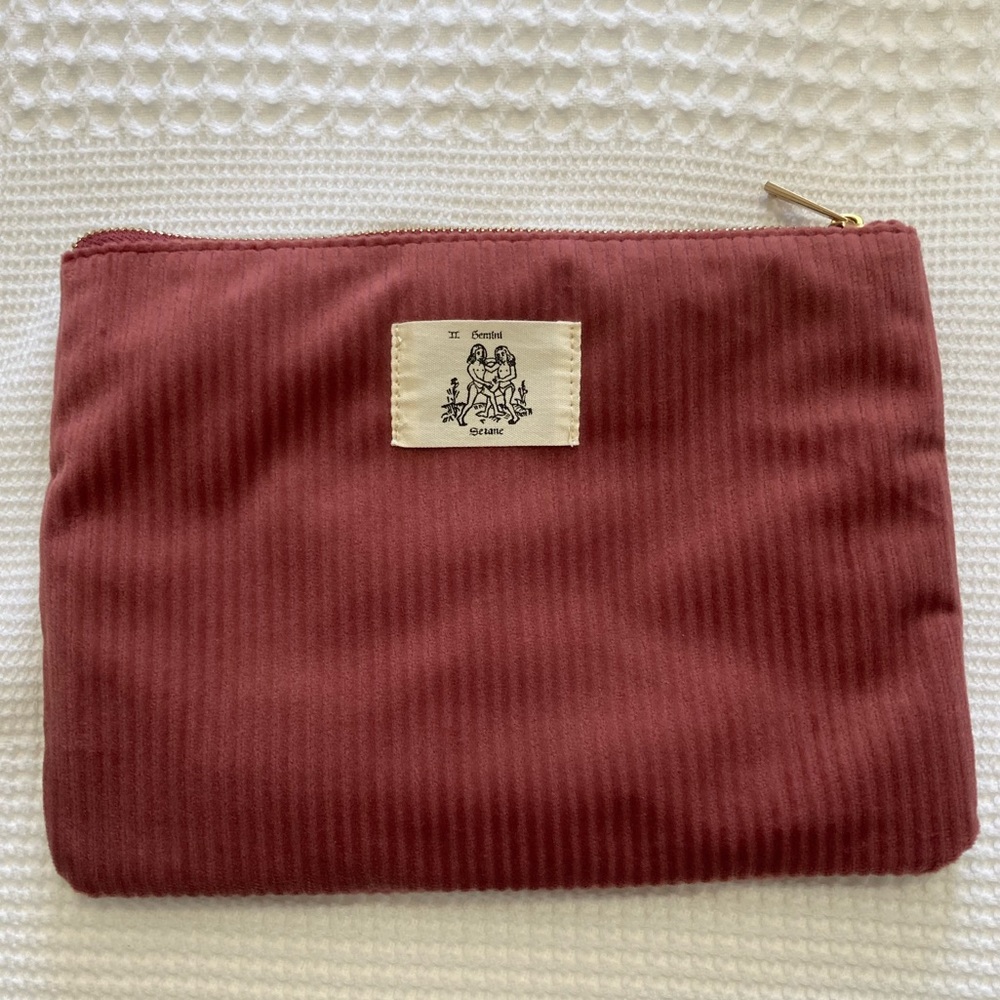 Sezane Gemini pouch never used!